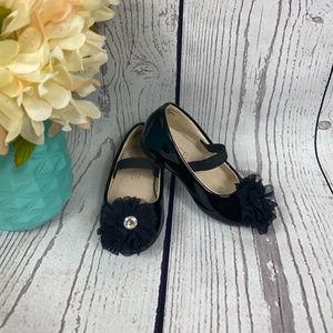 Children's Place Toddler Girls Shoes Black Size 4